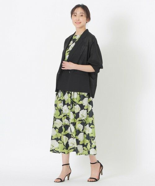 SANYO ESSENTIALS / サンヨーエッセンシャルズ ロング・マキシ丈ワンピース | 【予約販売】【HAIBARA】プリントワンピース | 詳細2