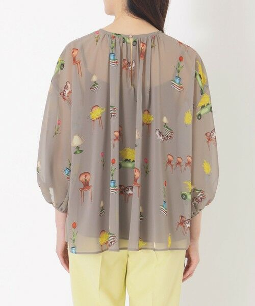 SANYO ESSENTIALS / サンヨーエッセンシャルズ シャツ・ブラウス | 【AIKO FUKUDAコラボ】プリントブラウス | 詳細6