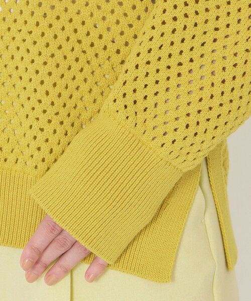 SANYO ESSENTIALS / サンヨーエッセンシャルズ ニット・セーター | メッシュニット | 詳細8