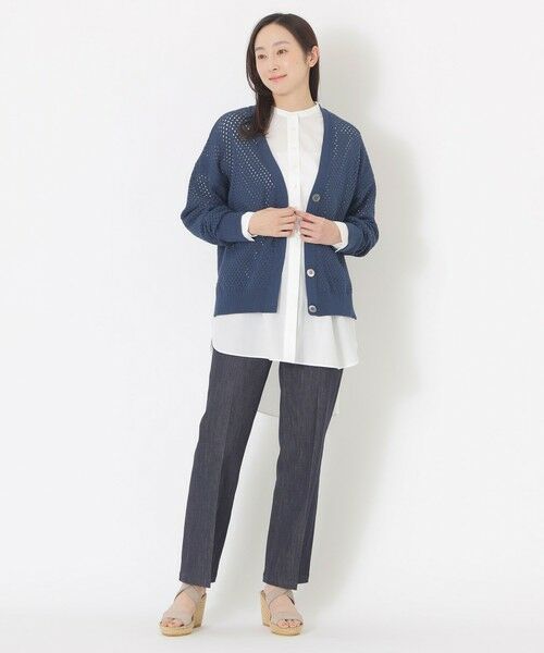 SANYO ESSENTIALS / サンヨーエッセンシャルズ ニット・セーター | メッシュニット | 詳細1