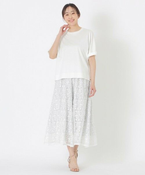 SANYO ESSENTIALS / サンヨーエッセンシャルズ カットソー | 【DRESOPHY】シルキースムースカットソー | 詳細1