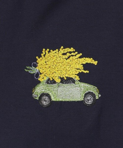 SANYO ESSENTIALS / サンヨーエッセンシャルズ カットソー | 【AIKO FUKUDAコラボ】刺繍Tシャツ | 詳細7