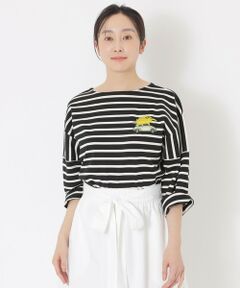 SANYO ESSENTIALS / サンヨーエッセンシャルズ カットソー | 【AIKO FUKUDAコラボ】ボーダーTシャツ
