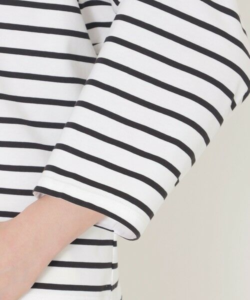 SANYO ESSENTIALS / サンヨーエッセンシャルズ カットソー | 【AIKO FUKUDAコラボ】ボーダーTシャツ | 詳細6