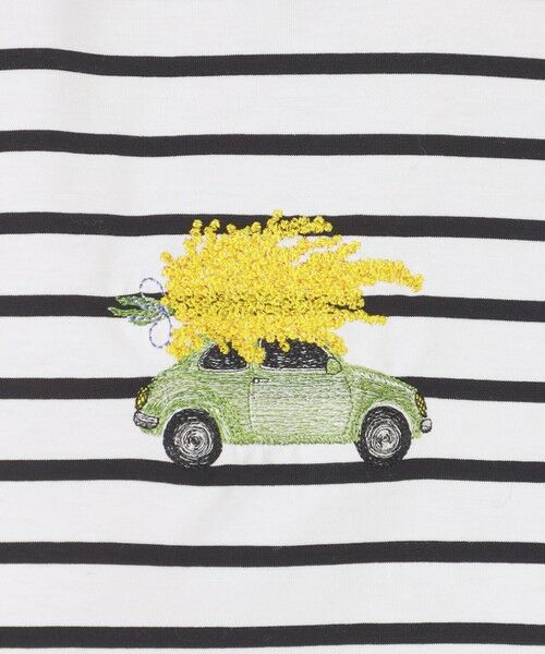 SANYO ESSENTIALS / サンヨーエッセンシャルズ カットソー | 【AIKO FUKUDAコラボ】ボーダーTシャツ | 詳細7