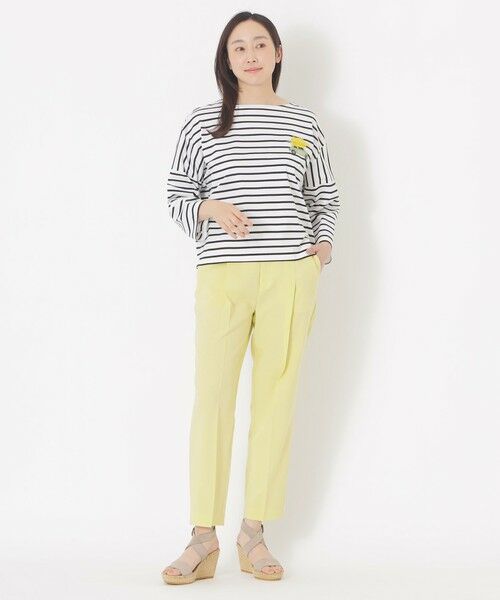 SANYO ESSENTIALS / サンヨーエッセンシャルズ カットソー | 【AIKO FUKUDAコラボ】ボーダーTシャツ | 詳細1