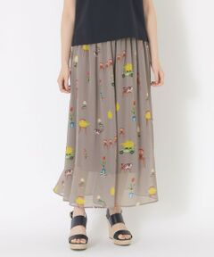 SANYO ESSENTIALS / サンヨーエッセンシャルズ その他パンツ | 【AIKO FUKUDAコラボ】プリントパンツ