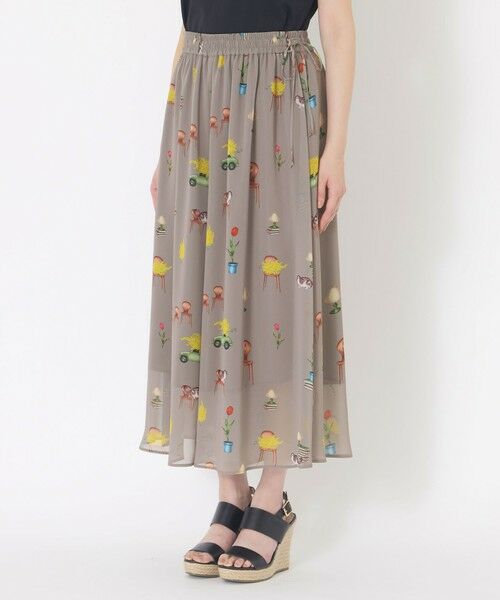 SANYO ESSENTIALS / サンヨーエッセンシャルズ その他パンツ | 【AIKO FUKUDAコラボ】プリントパンツ | 詳細4