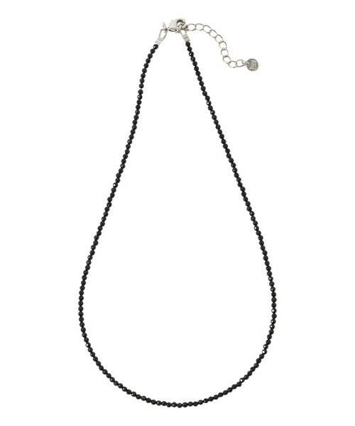 SANYO ESSENTIALS / サンヨーエッセンシャルズ ネックレス・ペンダント・チョーカー | 天然石ショートネックレス（ブラック1）
