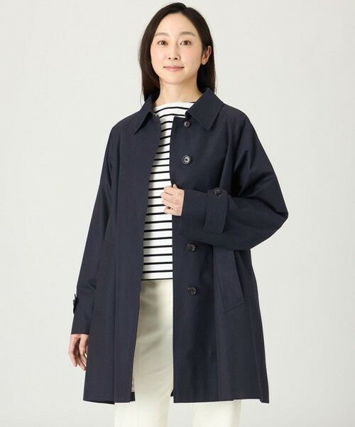 SANYO ESSENTIALS / サンヨーエッセンシャルズ その他アウター | ＜100年コート＞ライトウェイトバルマカーンコート（ネイビー3）