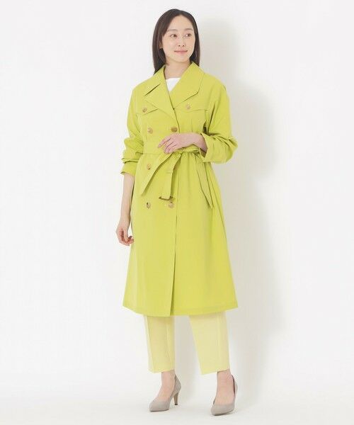 SANYO ESSENTIALS / サンヨーエッセンシャルズ その他アウター | ＜アンブレラコート＞ダブルトレンチササールコート | 詳細3