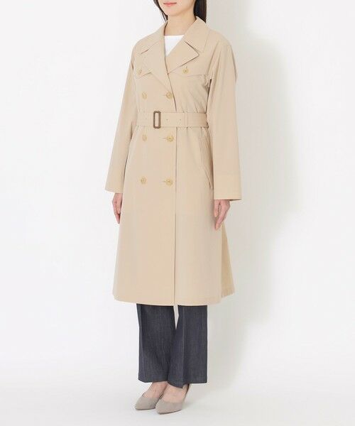 SANYO ESSENTIALS / サンヨーエッセンシャルズ その他アウター | ＜アンブレラコート＞ダブルトレンチササールコート | 詳細5