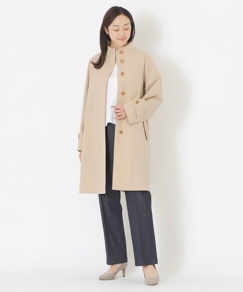 SANYO ESSENTIALS / サンヨーエッセンシャルズ その他アウター | ＜アンブレラコート＞スタンドカラーコート | 詳細3