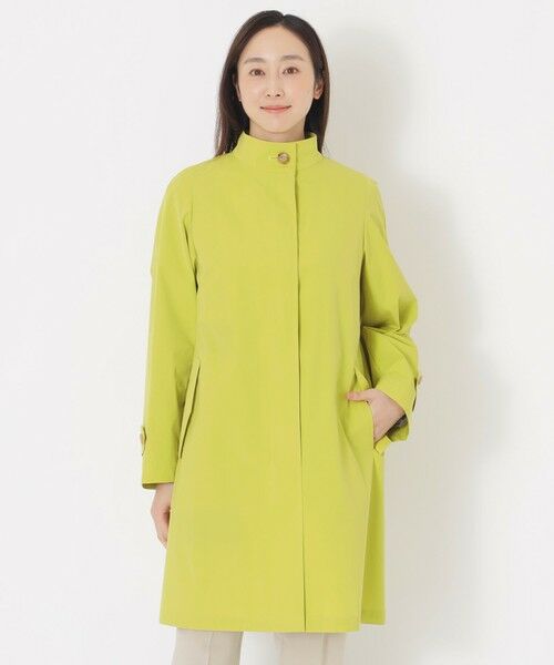 SANYO ESSENTIALS / サンヨーエッセンシャルズ その他アウター | ＜アンブレラコート＞スタンドカラーコート（イエロー1）