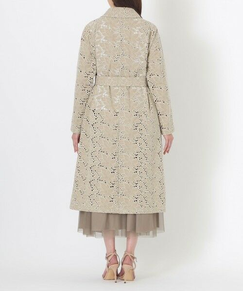 SANYO ESSENTIALS / サンヨーエッセンシャルズ その他アウター | 【80周年企画】フラワーエンブロイダリートレンチコート | 詳細5