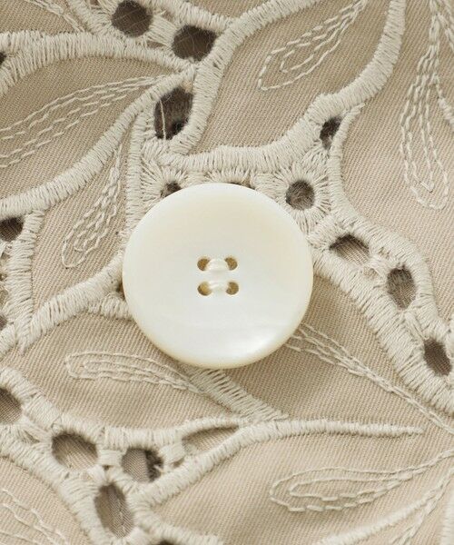 SANYO ESSENTIALS / サンヨーエッセンシャルズ その他アウター | 【80周年企画】フラワーエンブロイダリートレンチコート | 詳細9