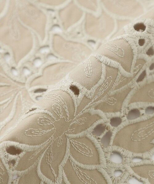 SANYO ESSENTIALS / サンヨーエッセンシャルズ その他アウター | 【80周年企画】フラワーエンブロイダリートレンチコート | 詳細10