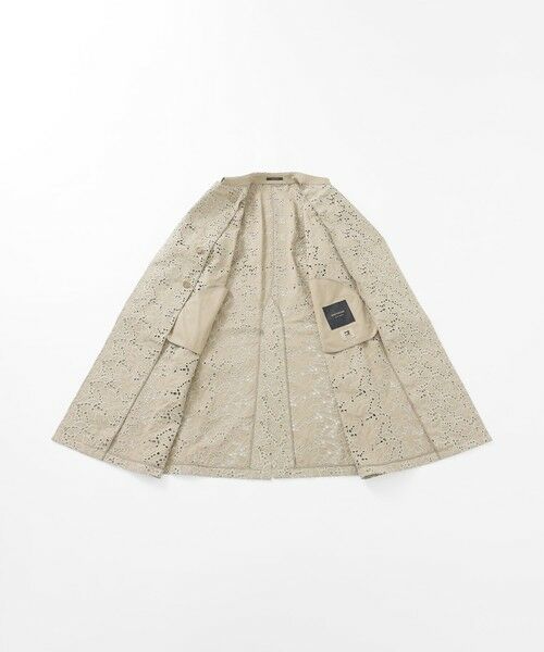 SANYO ESSENTIALS / サンヨーエッセンシャルズ その他アウター | 【80周年企画】フラワーエンブロイダリートレンチコート | 詳細11