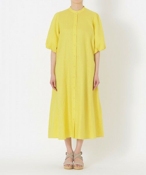 SANYO ESSENTIALS / サンヨーエッセンシャルズ ロング・マキシ丈ワンピース | リネンワンピース | 詳細4