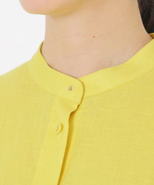 SANYO ESSENTIALS / サンヨーエッセンシャルズ ロング・マキシ丈ワンピース | リネンワンピース | 詳細7