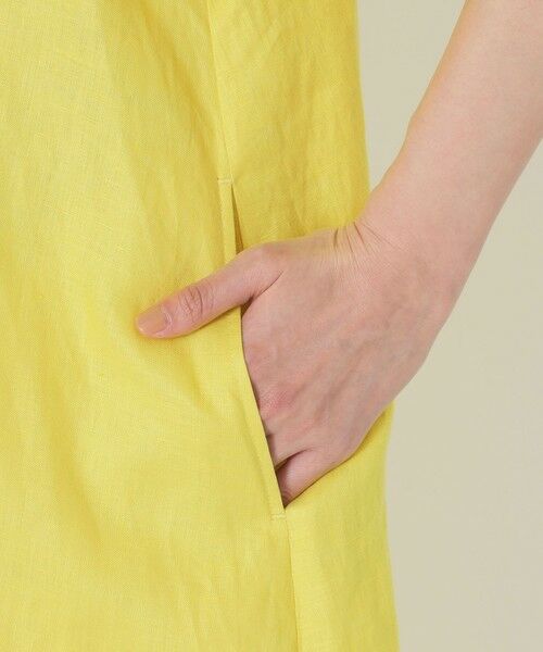 SANYO ESSENTIALS / サンヨーエッセンシャルズ ロング・マキシ丈ワンピース | リネンワンピース | 詳細9