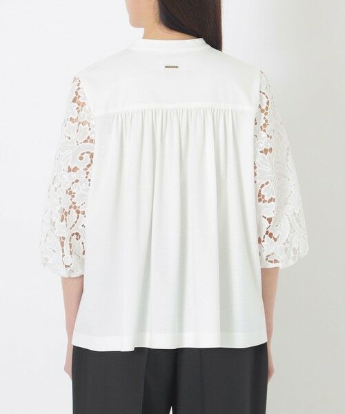 SANYO ESSENTIALS / サンヨーエッセンシャルズ シャツ・ブラウス | 【DRESOPHY】シルキースムースブラウス | 詳細5