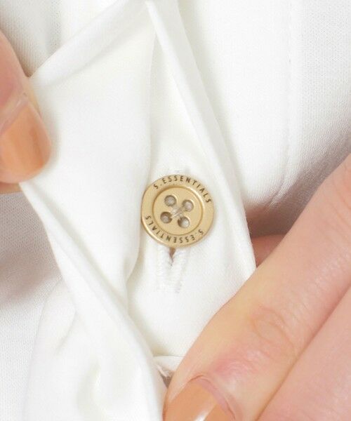 SANYO ESSENTIALS / サンヨーエッセンシャルズ シャツ・ブラウス | 【DRESOPHY】シルキースムースブラウス | 詳細9