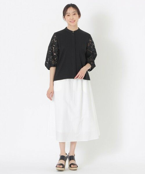 SANYO ESSENTIALS / サンヨーエッセンシャルズ シャツ・ブラウス | 【DRESOPHY】シルキースムースブラウス | 詳細2