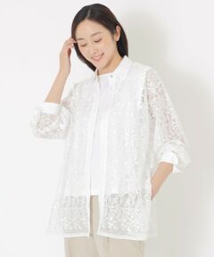 SANYO ESSENTIALS / サンヨーエッセンシャルズ シャツ・ブラウス | レースブラウス