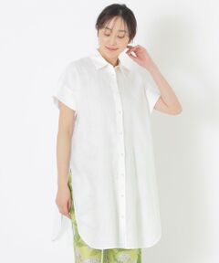 SANYO ESSENTIALS / サンヨーエッセンシャルズ シャツ・ブラウス | リネンチュニック