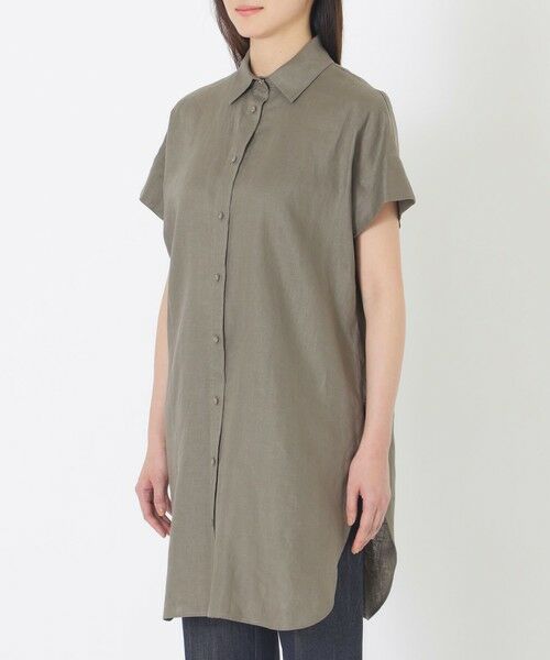 SANYO ESSENTIALS / サンヨーエッセンシャルズ シャツ・ブラウス | リネンチュニック | 詳細6