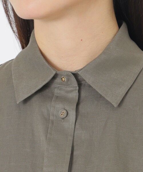 SANYO ESSENTIALS / サンヨーエッセンシャルズ シャツ・ブラウス | リネンチュニック | 詳細8