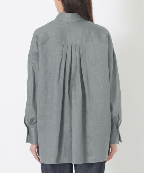 SANYO ESSENTIALS / サンヨーエッセンシャルズ シャツ・ブラウス | リネン長袖シャツ | 詳細6
