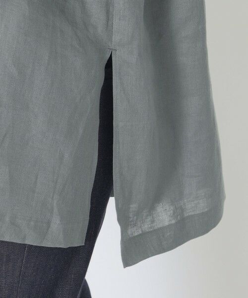 SANYO ESSENTIALS / サンヨーエッセンシャルズ シャツ・ブラウス | リネン長袖シャツ | 詳細9