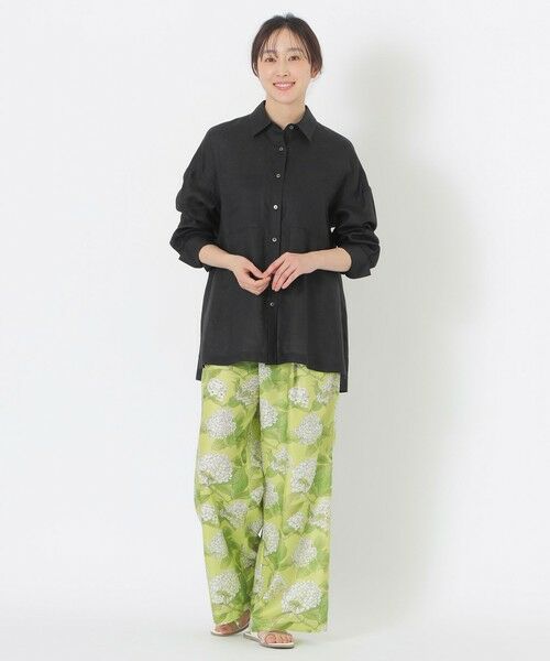 SANYO ESSENTIALS / サンヨーエッセンシャルズ シャツ・ブラウス | リネン長袖シャツ | 詳細2