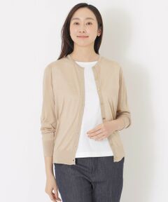 SANYO ESSENTIALS / サンヨーエッセンシャルズ ニット・セーター | シアーシルクカーディガン