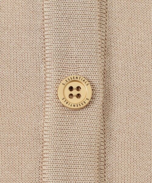 SANYO ESSENTIALS / サンヨーエッセンシャルズ ニット・セーター | シアーシルクカーディガン | 詳細8