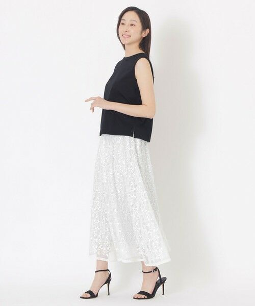 SANYO ESSENTIALS / サンヨーエッセンシャルズ ロング・マキシ丈スカート | レーススカート | 詳細3