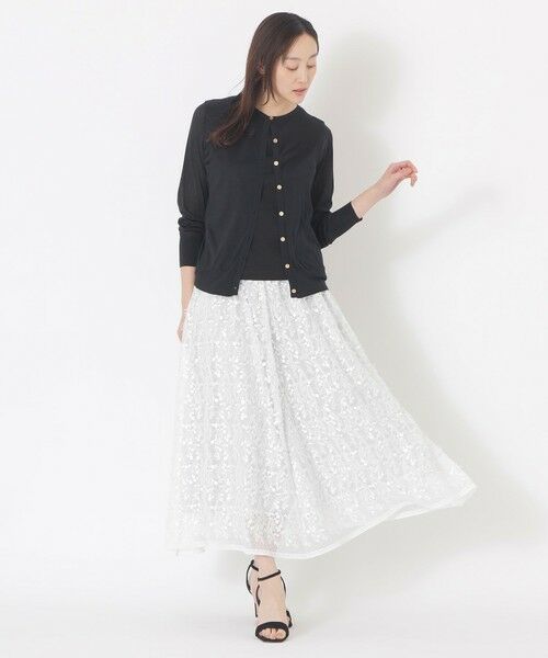 SANYO ESSENTIALS / サンヨーエッセンシャルズ ロング・マキシ丈スカート | レーススカート | 詳細2