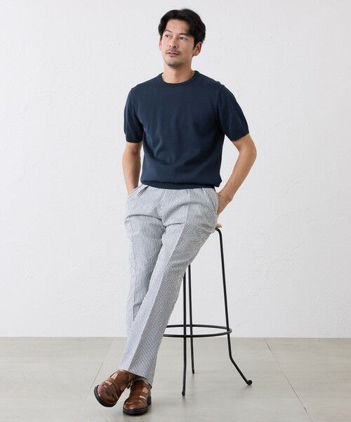 SANYO ESSENTIALS / サンヨーエッセンシャルズ ニット・セーター | 【一部予約販売】ハイツイストニットTEE | 詳細2