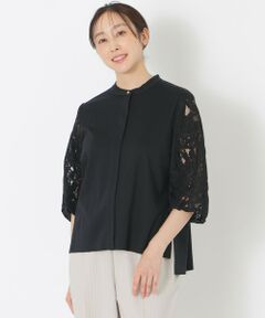 SANYO ESSENTIALS / サンヨーエッセンシャルズ シャツ・ブラウス | 【DRESOPHY】シルキースムースブラウス