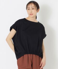 SANYO ESSENTIALS / サンヨーエッセンシャルズ カットソー | ギャザーコクーンプルオーバー
