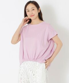 SANYO ESSENTIALS / サンヨーエッセンシャルズ カットソー | ギャザーコクーンプルオーバー