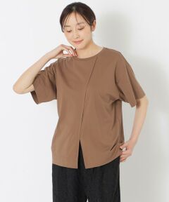 SANYO ESSENTIALS / サンヨーエッセンシャルズ カットソー | フロントクロスTシャツ