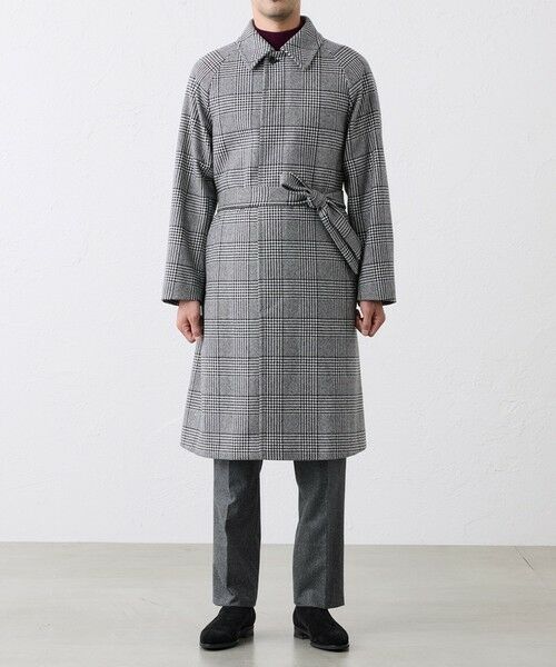 SANYO ESSENTIALS / サンヨーエッセンシャルズ その他アウター | 【WEB先行予約販売】＜Premium Rain Wool＞ベルテッドバルマカーンコート | 詳細3