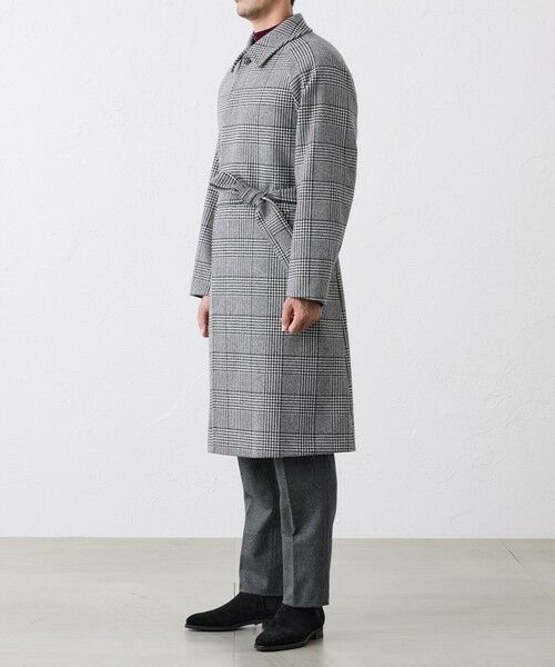 SANYO ESSENTIALS / サンヨーエッセンシャルズ その他アウター | 【WEB先行予約販売】＜Premium Rain Wool＞ベルテッドバルマカーンコート | 詳細4
