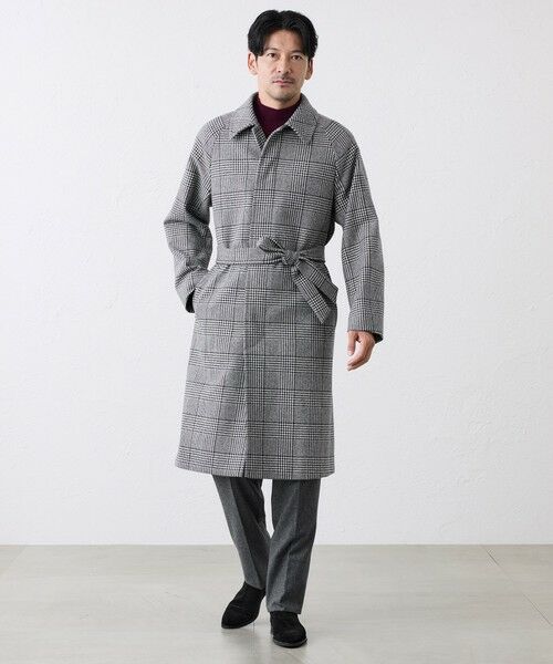 SANYO ESSENTIALS / サンヨーエッセンシャルズ その他アウター | 【WEB先行予約販売】＜Premium Rain Wool＞ベルテッドバルマカーンコート | 詳細2