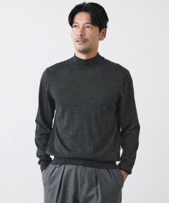 SANYO ESSENTIALS / サンヨーエッセンシャルズ ニット・セーター | メリノウールモックネックニット