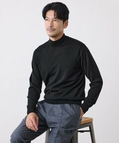 SANYO ESSENTIALS / サンヨーエッセンシャルズ ニット・セーター | メリノウールモックネックニット