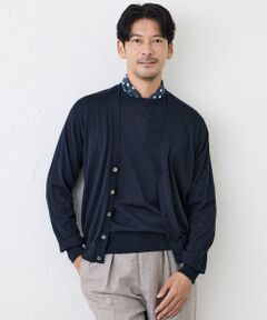 SANYO ESSENTIALS / サンヨーエッセンシャルズ ニット・セーター | メリノウールVネックカーディガン